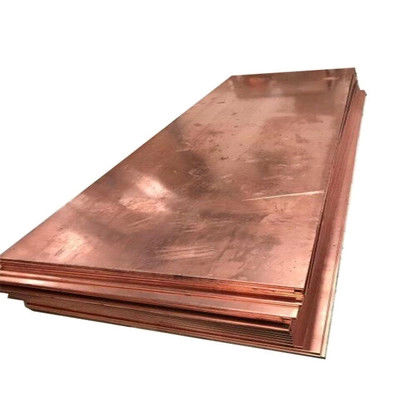 Warmverkoop Rood Puur 4x8 99,9% Koperplaat C10700,C10100 Solid Copper Sheets For Construction