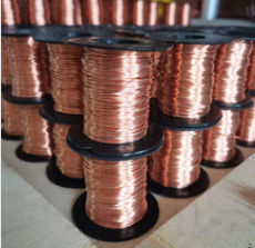 DIN.2.1247 Beryllium Solid Bare Copper Wire 0,4 mm Voor veerconnectoren