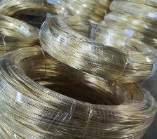 DIN.2.1247 Beryllium Solid Bare Copper Wire 0,4 mm Voor veerconnectoren