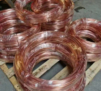Heldere oppervlakte Vaste lege koperdraad 0,1 mm 0,35 mm 0,45 mm 0,55 mm 0,65 mm