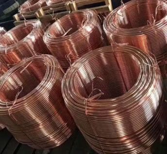 Hoge zuiverheid 99,99% Rode koperdraad 4mm 6mm 8mm Solid Bare Copper Wire Gebruik voor elektrische