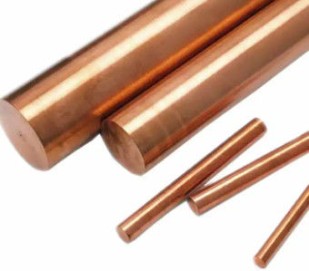 Hoge hardheid koperstaaf C10100 C10200 C11000 6 mm 8 mm 10 mm 16 mm Solid Copper Rod