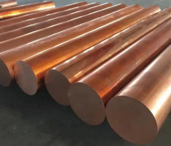 Hoge hardheid koperstaaf C10100 C10200 C11000 6 mm 8 mm 10 mm 16 mm Solid Copper Rod