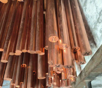 Fabrikant Stock Solid Copper Rod C10100 C11000 C12000 Pure Copper Bar Met Topkwaliteit