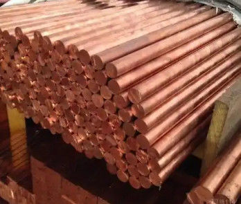Gepolijst Oppervlak 99,9% rood koper Diameter 10-50 mm C11000 massieve koperen staven voor de bouw