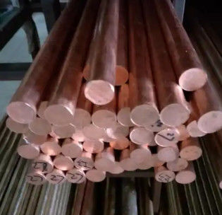 Gepolijst Oppervlak 99,9% rood koper Diameter 10-50 mm C11000 massieve koperen staven voor de bouw