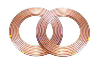 OD 3-400mm ASTM B280 C12200 c2400 Pancake koperen spoel buis voor airconditioning of koelkast