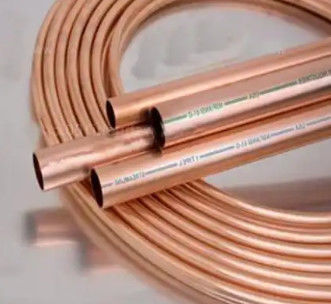 OD 3-400mm ASTM B280 C12200 c2400 Pancake koperen spoel buis voor airconditioning of koelkast
